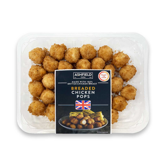 Ashfield Farm Breaded Chicken Pops 250g