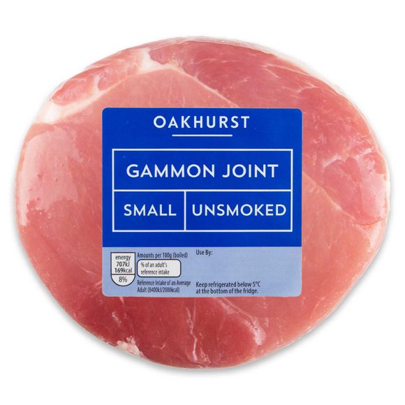 Oakhurst Small Unsmoked Gammon Joint 750g