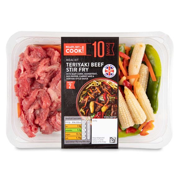 Ready, Set…Cook! Meal Kit Teriyaki Beef Stir Fry 500g