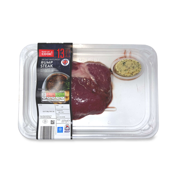 Ready Set Cook! 28 Day Matured Rump Steak 227g