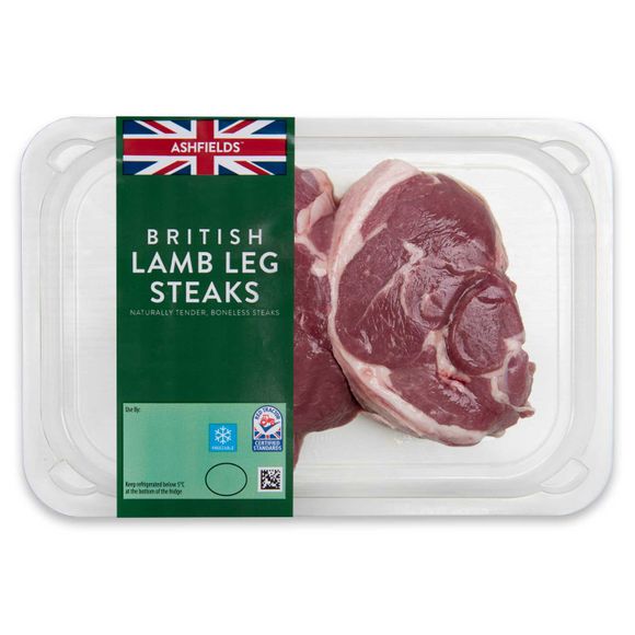 Ashfields 100% British Lamb Leg Steaks 300g