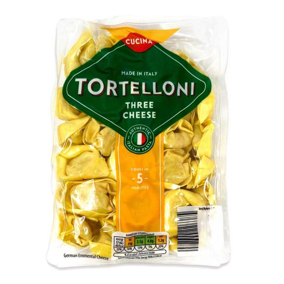 Cucina Tortelloni Three Cheese 250g