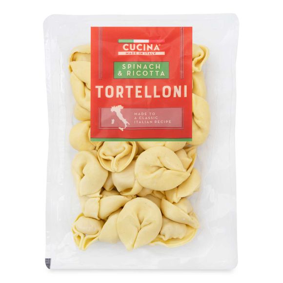 Cucina Tortelloni Spinach & Ricotta 250g