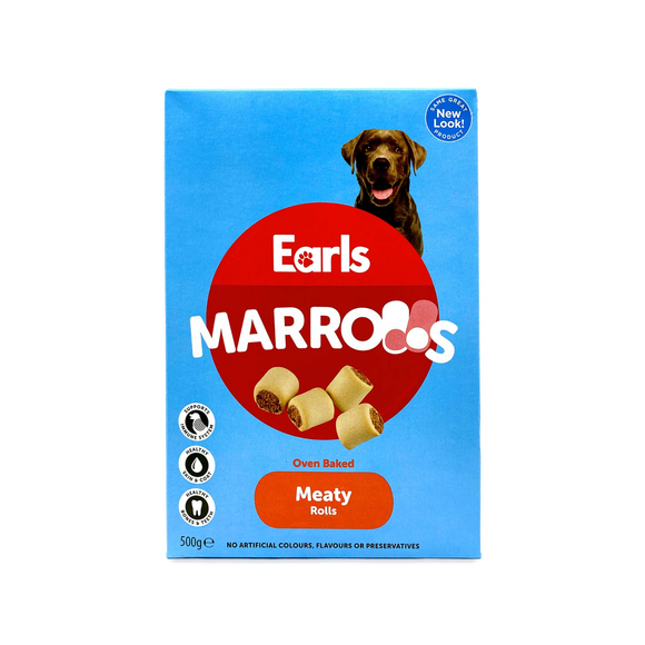 Earls Dog Biscuits - Marrowbone Rolls 500g