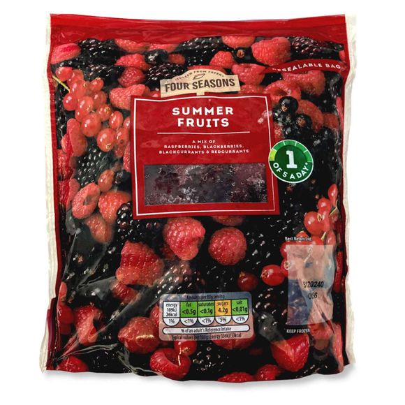 Four Seasons Summer Fruits 500g