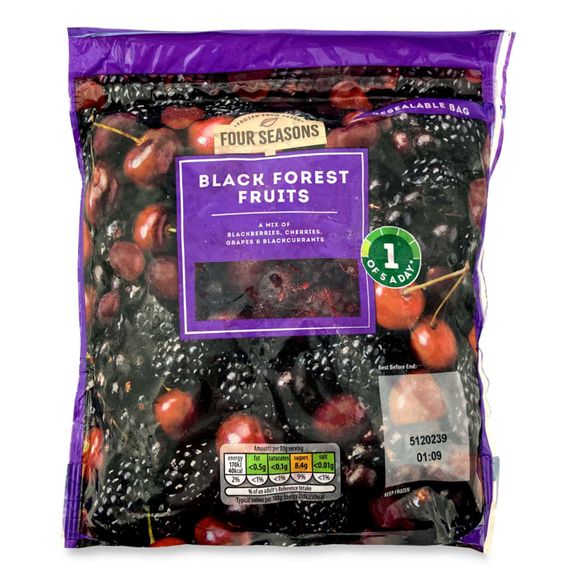 Four Seasons Black Forest Fruits 500g