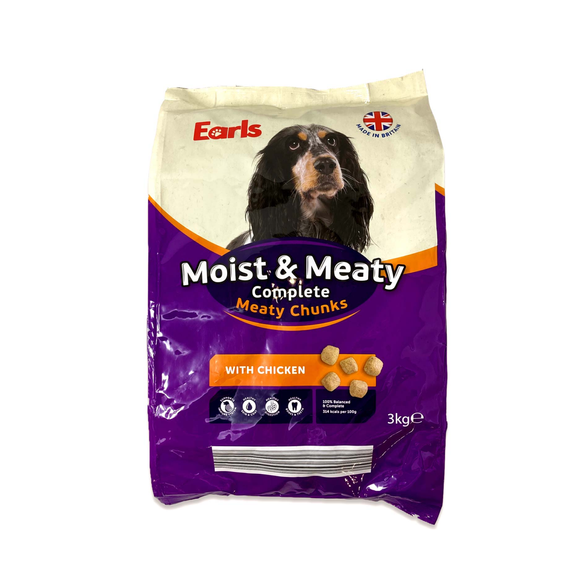 Earls Moist & Meaty Complete - Chicken 3kg