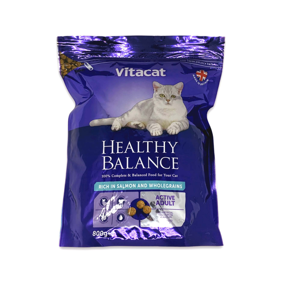 Vitacat Cat Biscuits - Salmon Healthy Balance 800g