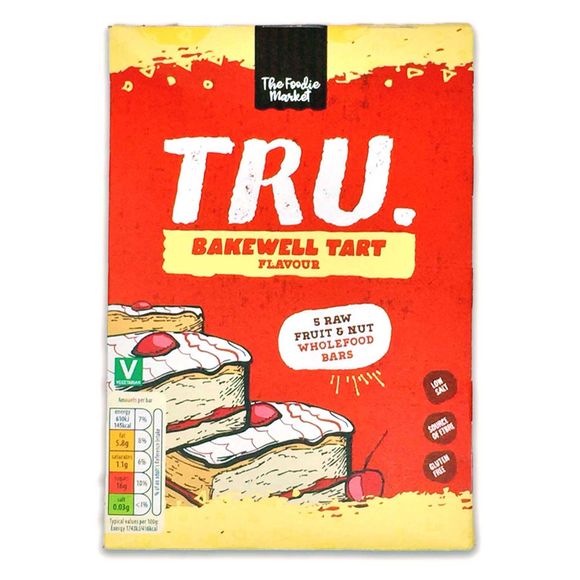 The Foodie Market Bakewell Tart Tru Fruit & Nut Bars 5x35g