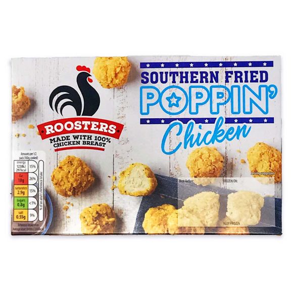 Roosters Southern Fried Poppin' Chicken 210g