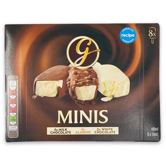 Gianni's Mini Chocksticks 8x50ml