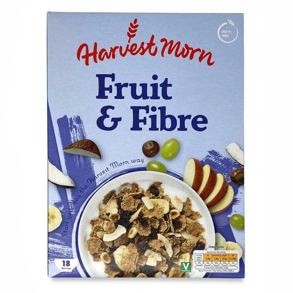 Harvest Morn Fruit & Fibre Cereal 750g