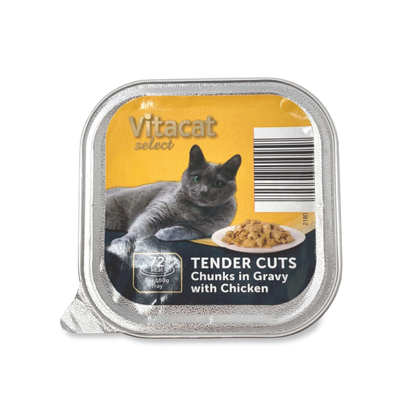 Vitacat Select Gourmet Supreme - Chicken In Gravy 100g