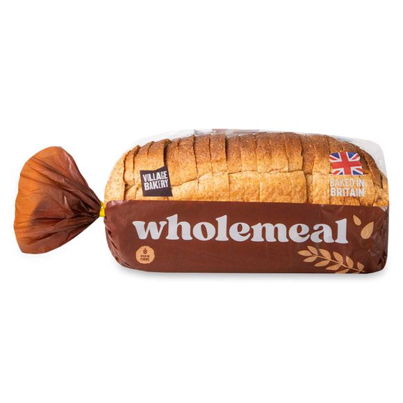 Village Bakery Medium Sliced Wholemeal Bread 800g