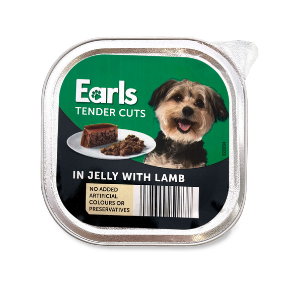 Earls Dog Alutray Lamb 300g HelloSupermarket