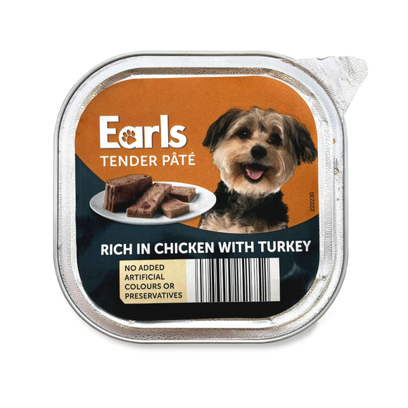 Earls Tender Pate - Chicken & Turkey 300g