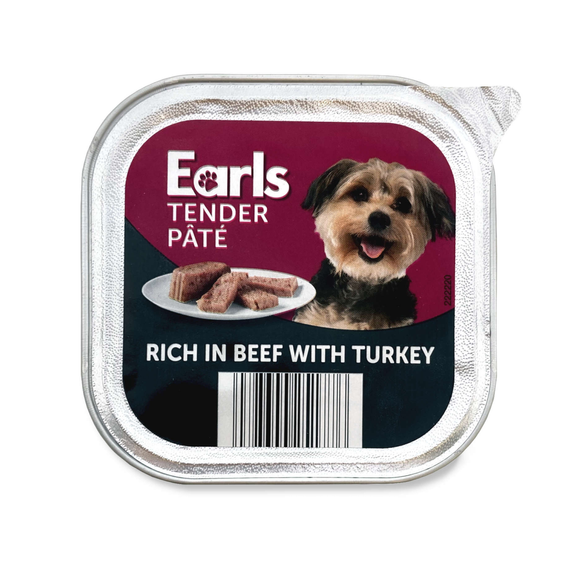 Earls Tender Pate - Beef & Turkey 150g