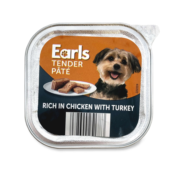 Earls Tender Pate - Chicken & Turkey 150g