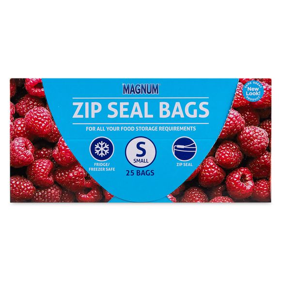 Magnum Small Zip Seal Bags 25 Pack