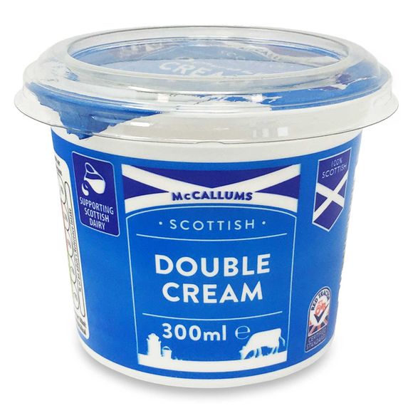 McCallums Scottish Double Cream 300ml