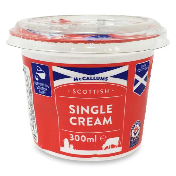 McCallums Scottish Single Cream 300ml