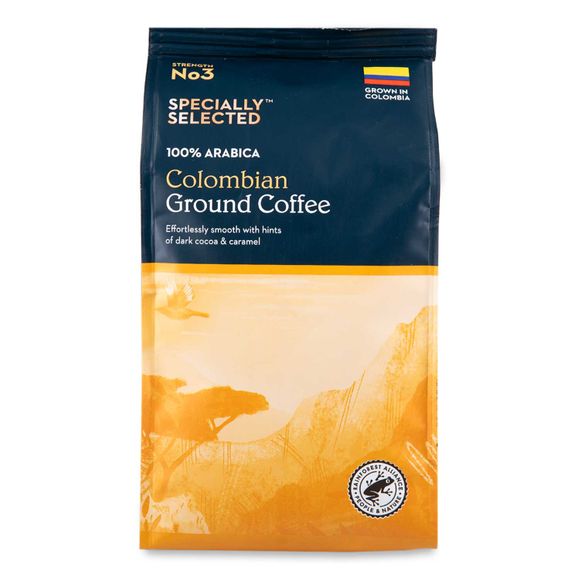 Specially Selected Colombian Ground Coffee Strength No 3 227g