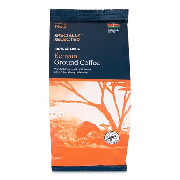 Specially Selected Kenyan Roast & Ground Coffee 227g