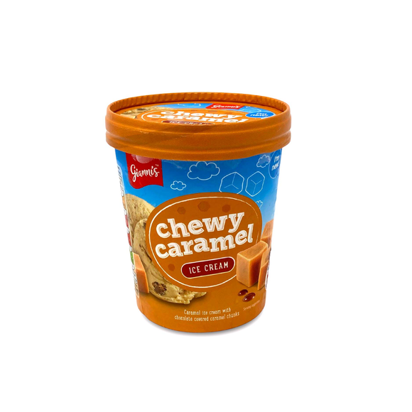 Gianni's Chewy Caramel Ice Cream 500ml