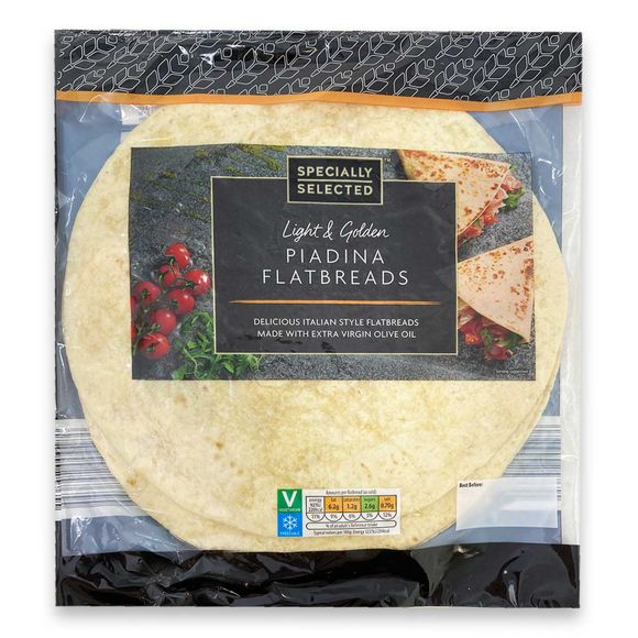 Specially Selected Piadina Flatbreads 4 Pack