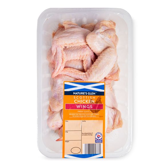 Nature's Glen Scottish Chicken Wings 1kg