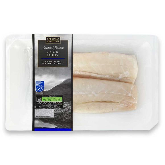 Specially Selected 2 Cod Loins 280g