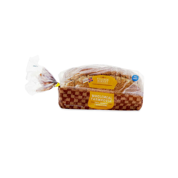 Village Bakery Wholemeal Farmhouse 800g