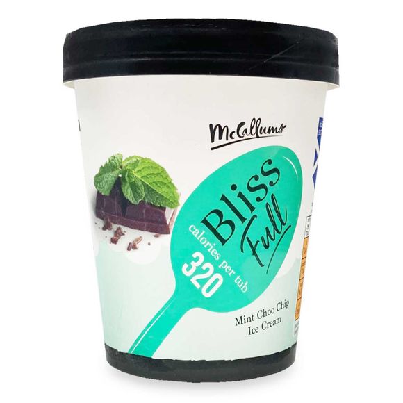 McCallums Mint Choc Chip Ice Cream 450ml