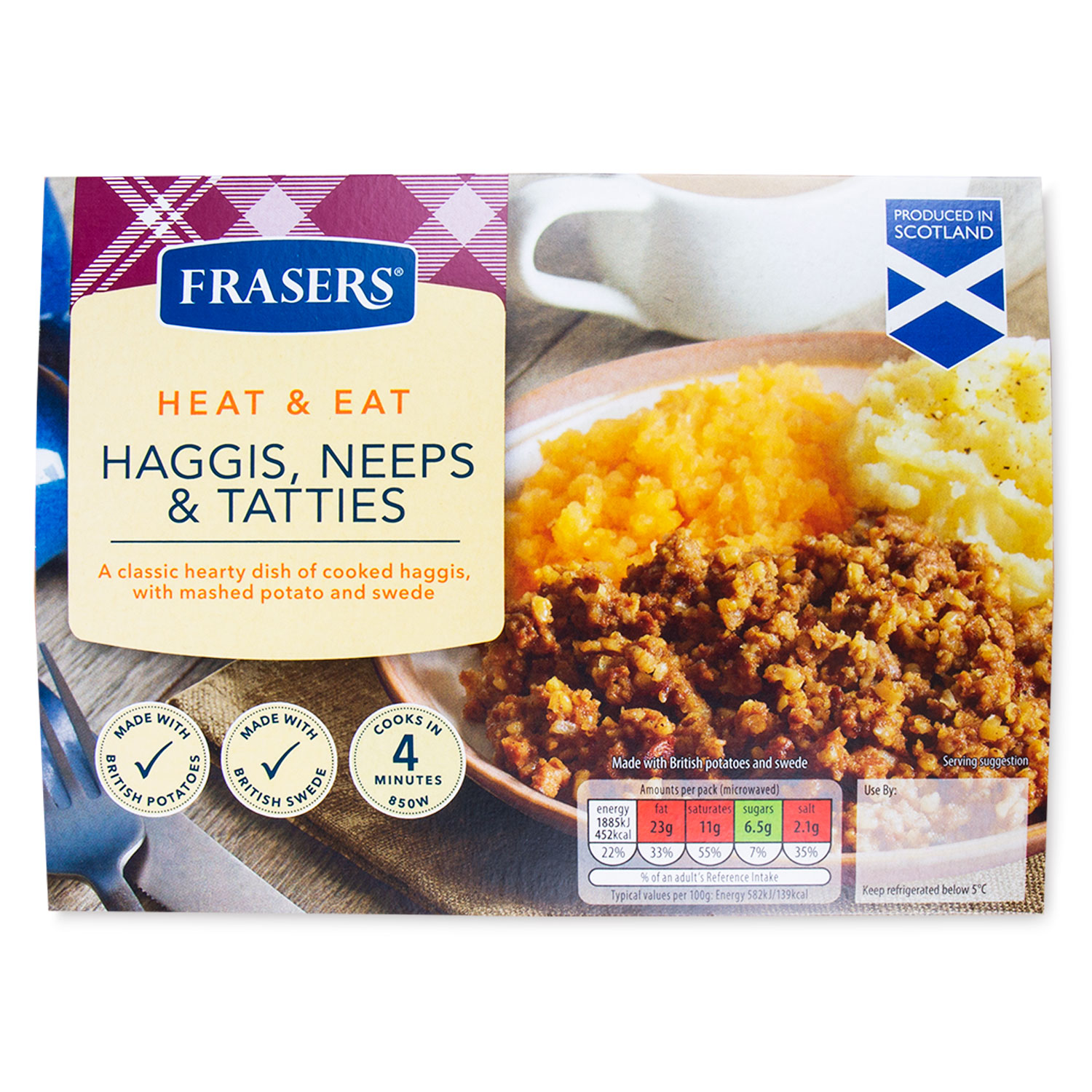 Frasers Haggis, Neeps & Tatties 340g