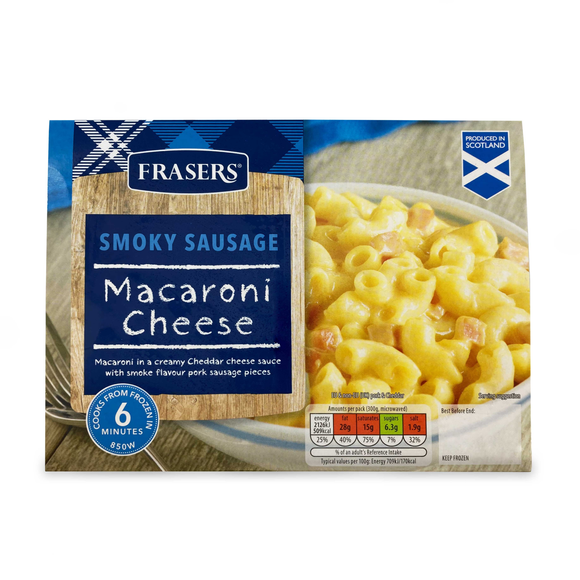 Frasers Smoky Sausage Macaroni Cheese 300g