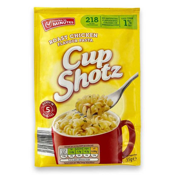 Bramwells Express Cupshotz Roast Chicken Flavour Pasta 55g