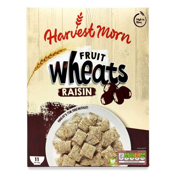 Harvest Morn Raisin Fruit Wheats 500g