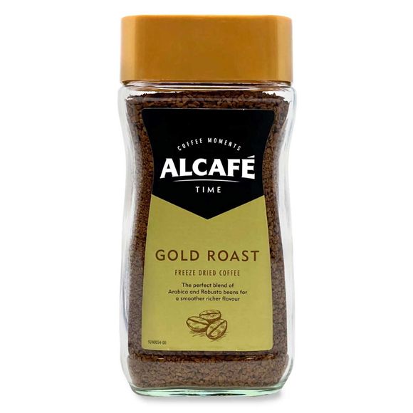 Alcafé Gold Roast Instant Coffee 200g