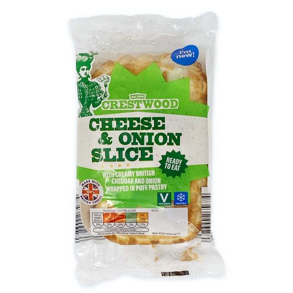 Crestwood Cheese & Onion Slice 170g