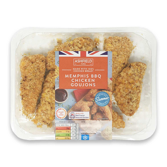 Ashfield Farm Memphis BBQ Chicken Goujons 270g