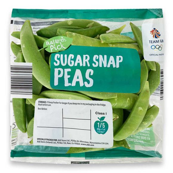 Nature's Pick Sugarsnap Peas 160g