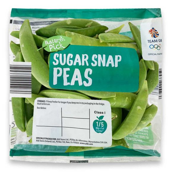 Nature's Pick Sugar Snap Peas 160g