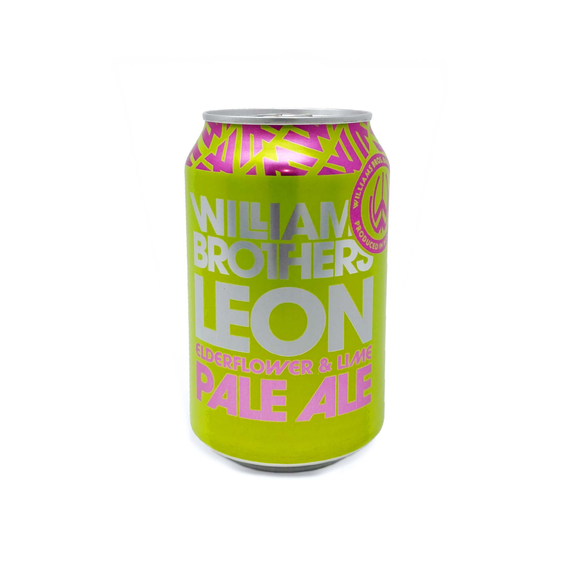 Williams Bros Brewing Co. Leon Elderflower & Lime Pale Ale 330ml