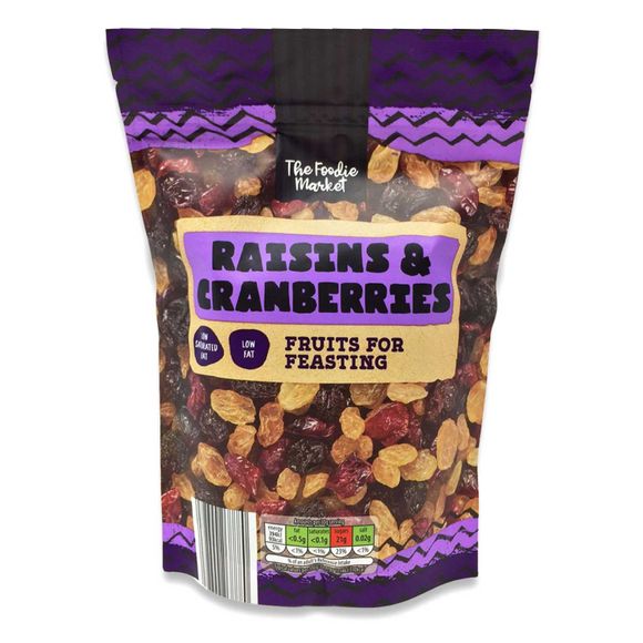 Foodie Market Raisins & Cranberries 300g