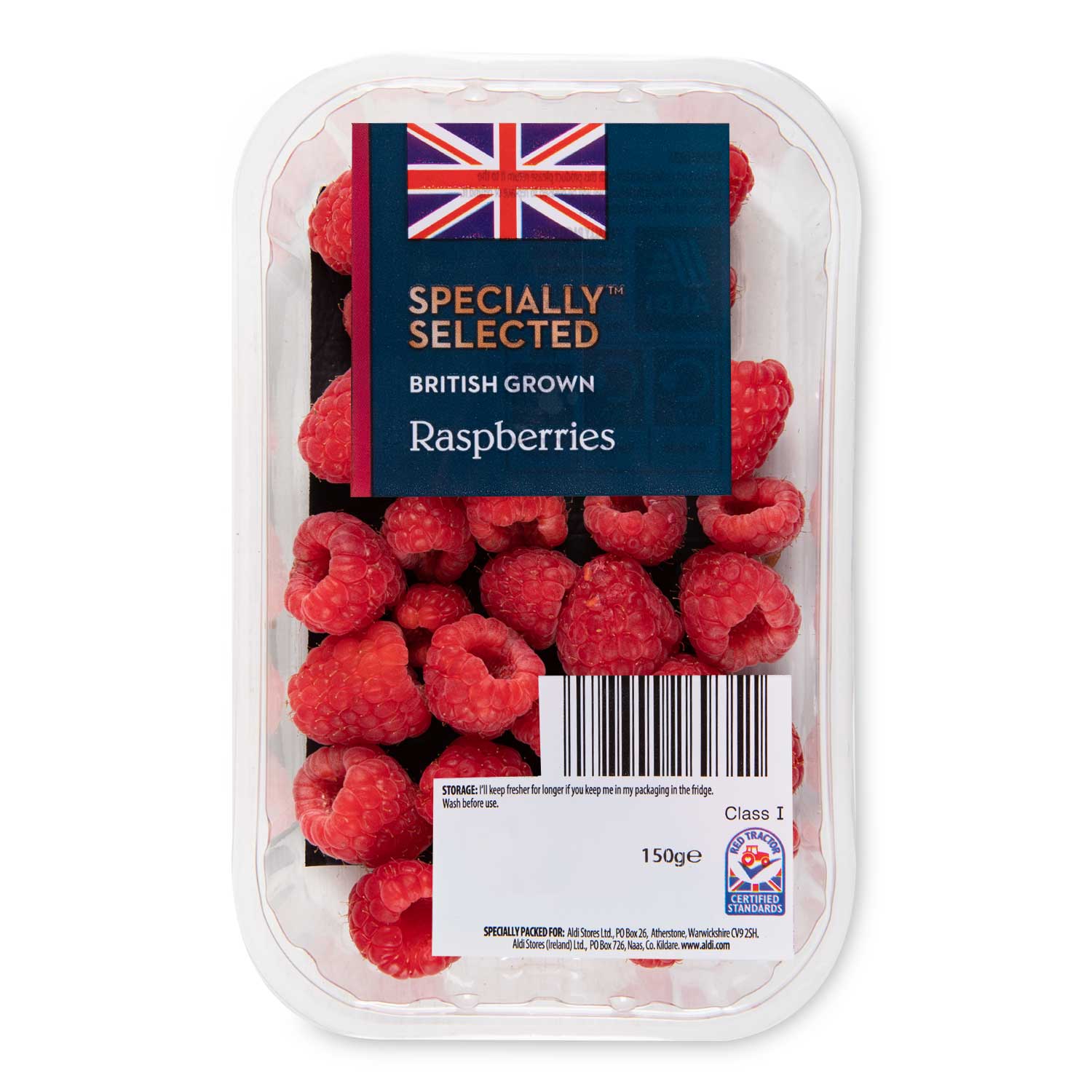 Specially Selected Raspberries 150g