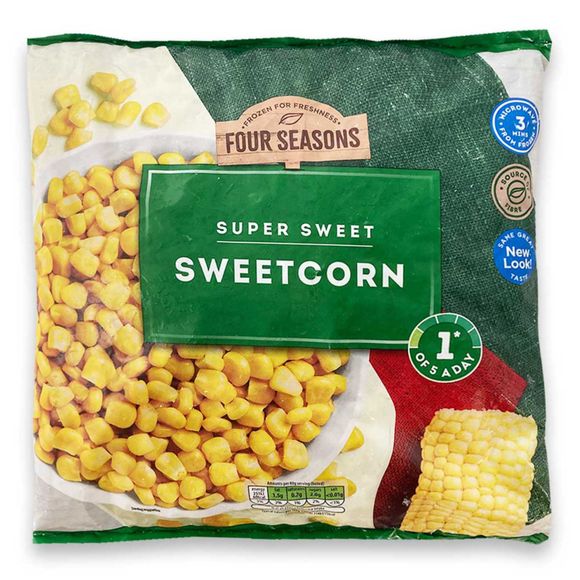 Four Seasons Super Sweet Sweetcorn 1kg