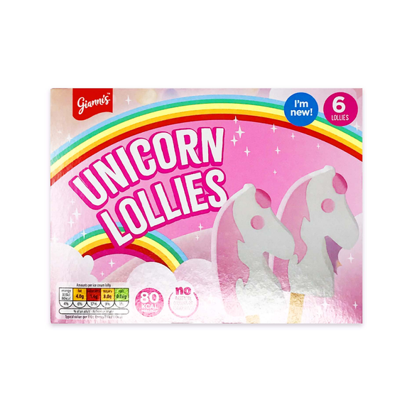 Gianni's Unicorn Lollies 420ml