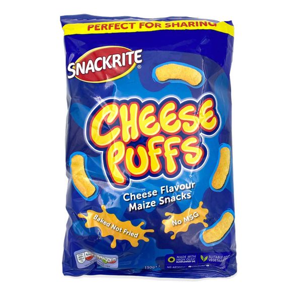 Snackrite Baked Cheezios Cheese Flavour 150g