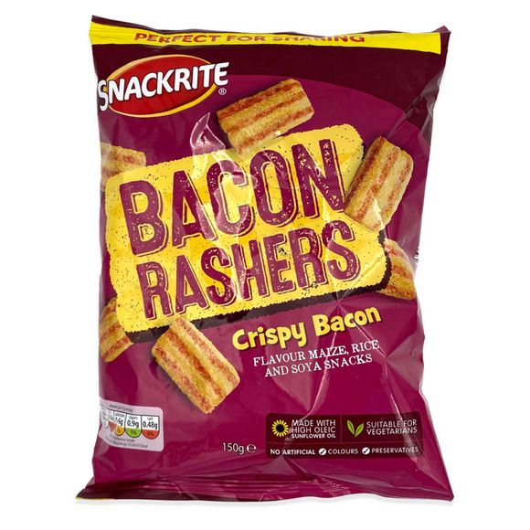 Snackrite Bacon Rashers 150g