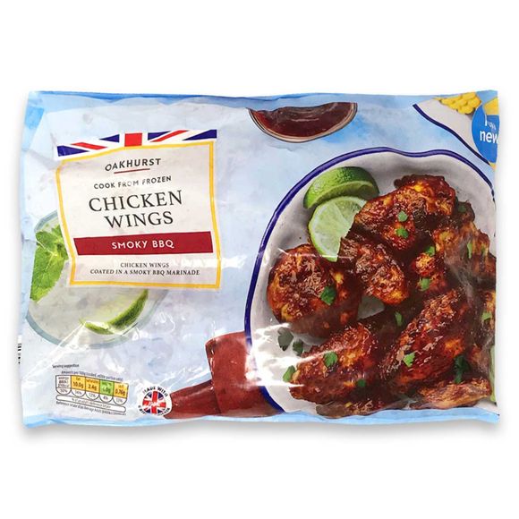 Oakhurst Chicken Wings Smoky BBQ 700g